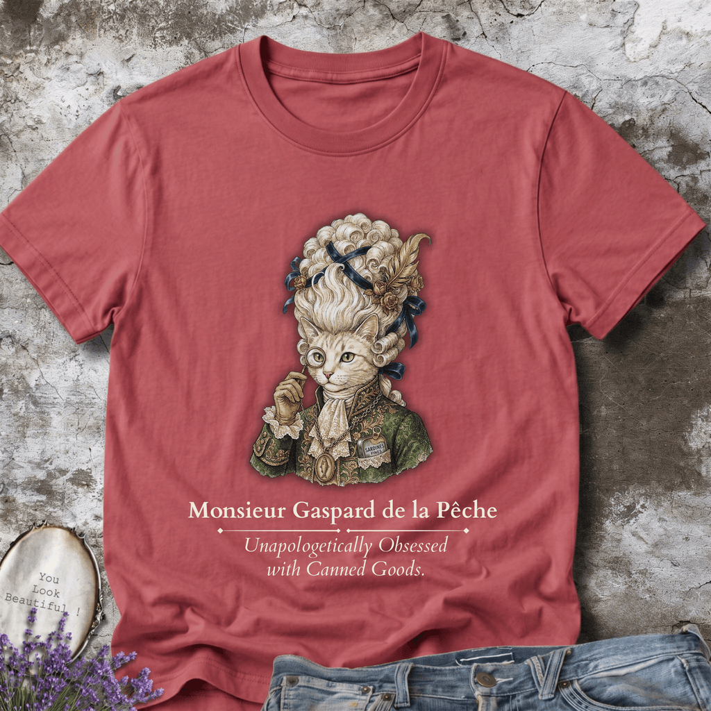 Monsieur Gaspard de la Pêche Vintage Graphic Tee