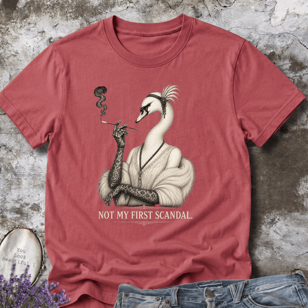 Not My First Scandal Tee | Swan Collection