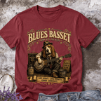 Blues Basset – Vintage Delta Blues Dog Tee