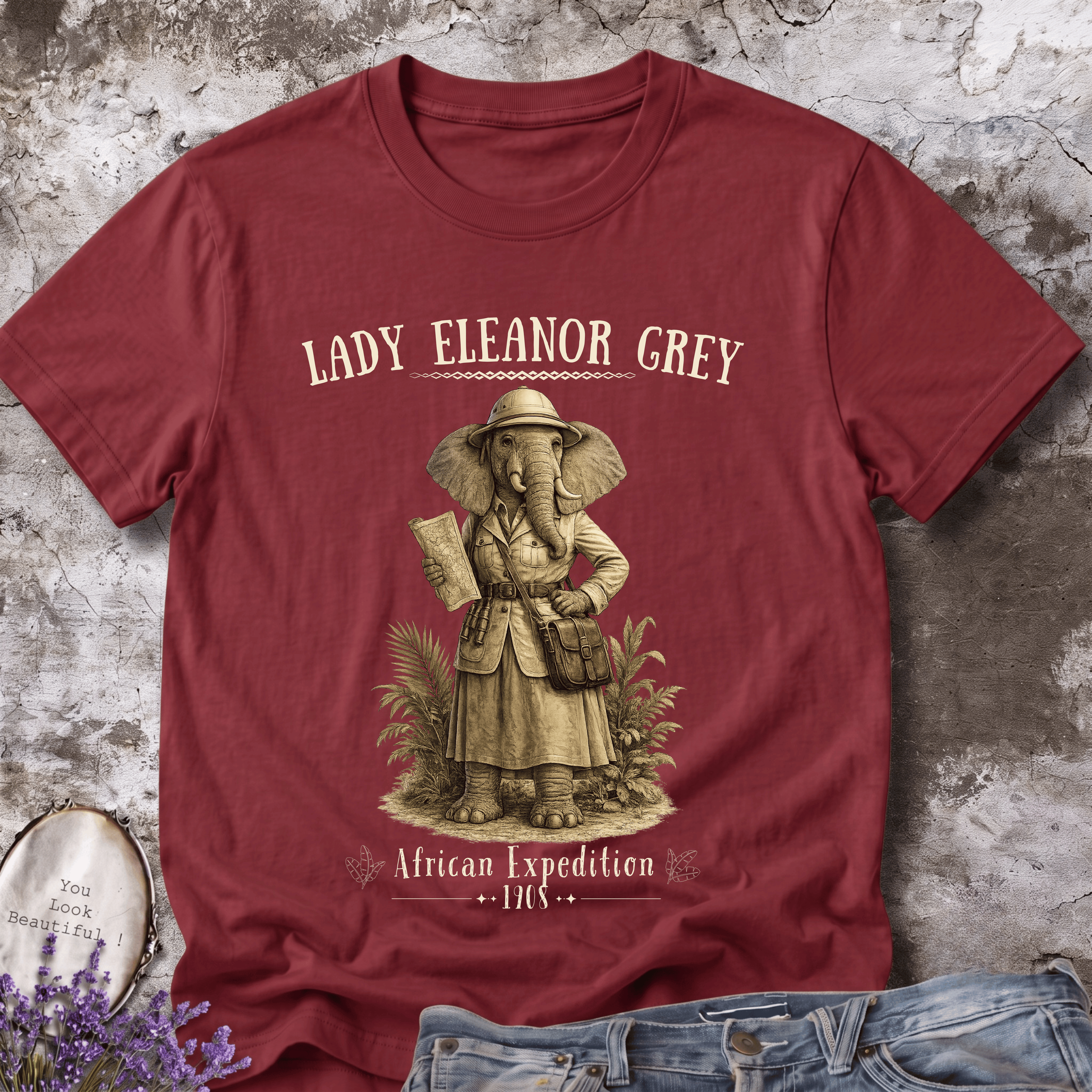 Lady Eleanor Grey - African Expedition 1908 Tee