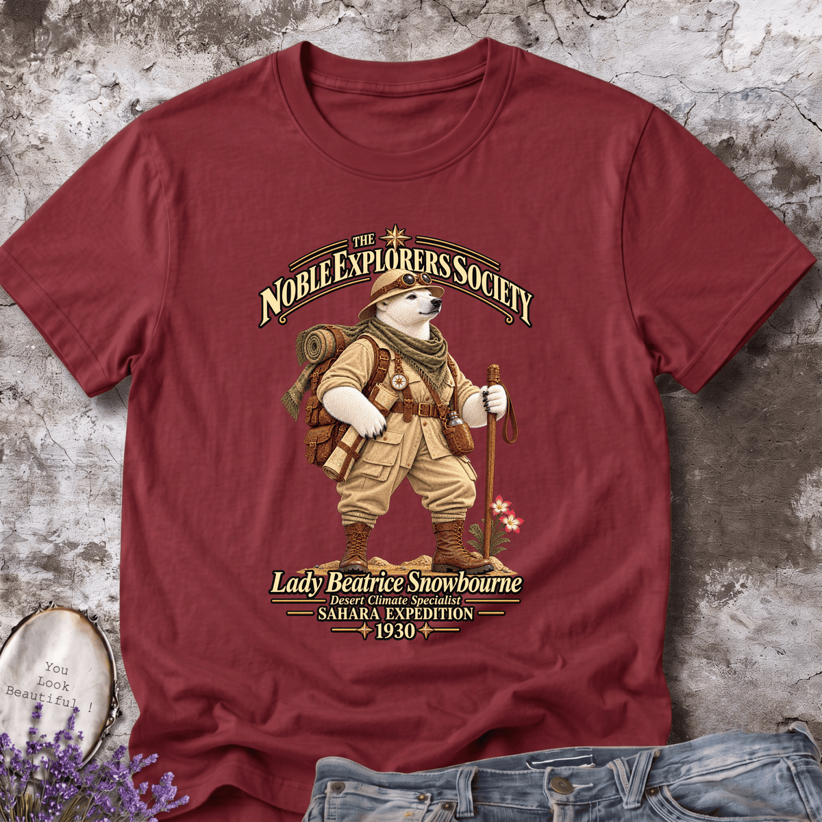 Lady Beatrice Snowbourne – Sahara Expedition Tee