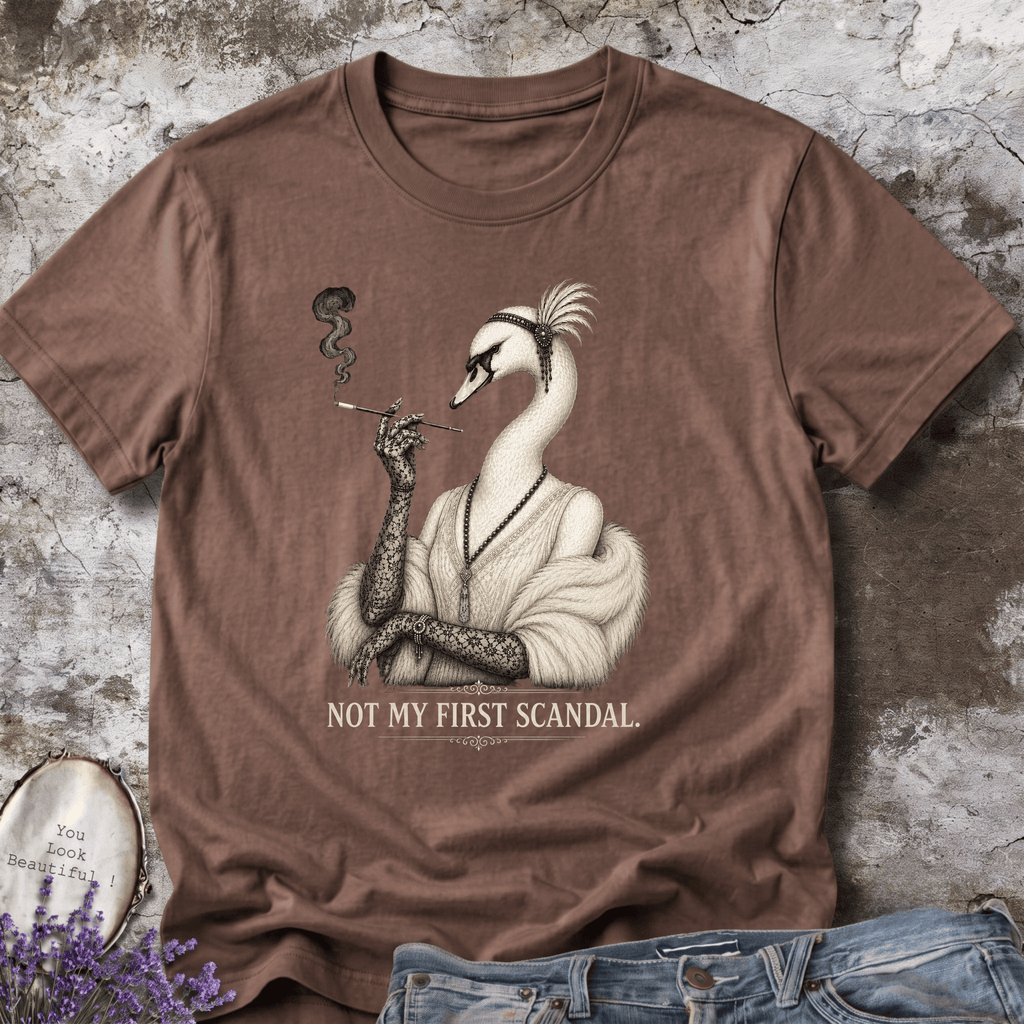 Not My First Scandal Tee | Swan Collection