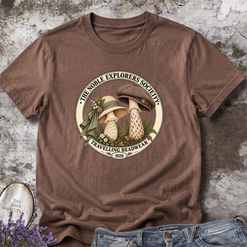 1928 Travelling Headwear Mushroom Tee