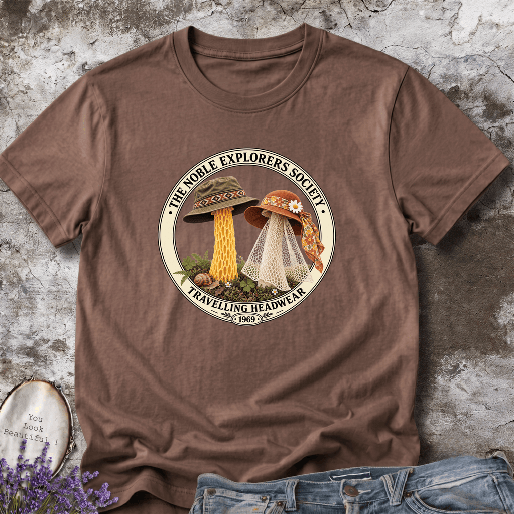 1969 Travelling Headwear Mushroom Tee