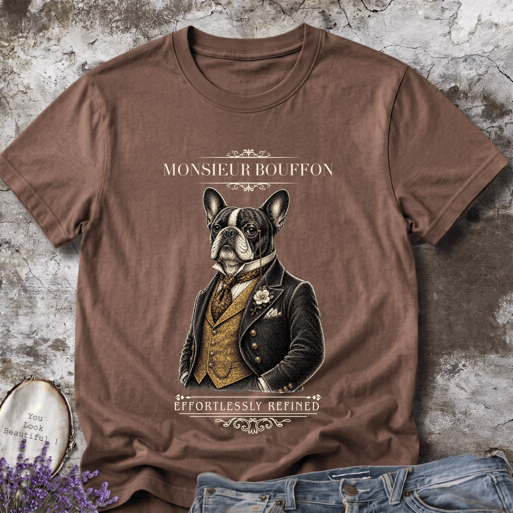 Monsieur Bouffon Tee | Effortlessly Refined
