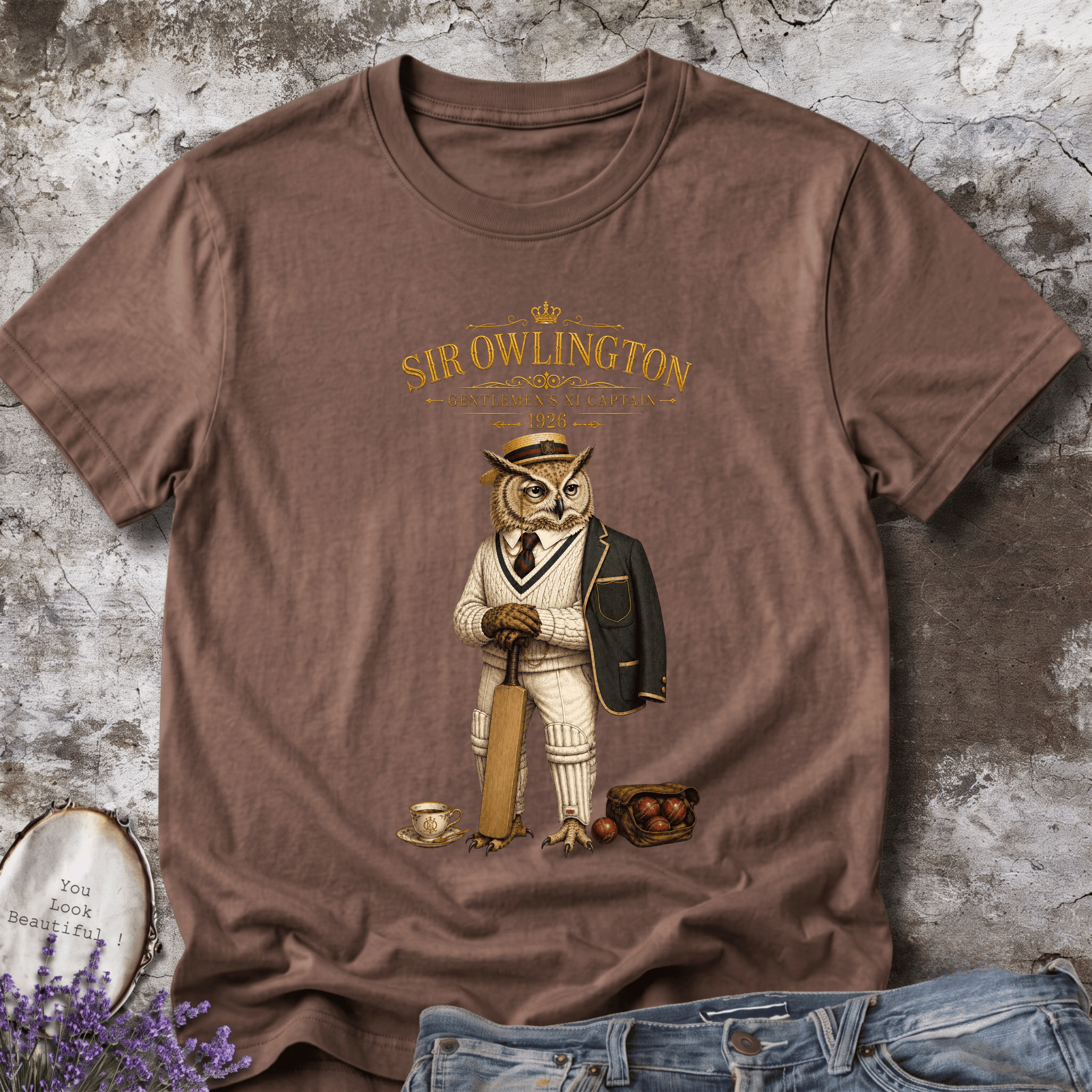 Sir Owlington – Gentlemen's XI Captain Tee