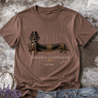 Vintage Sausage Dog Graphic Tee – Length Is A Statement