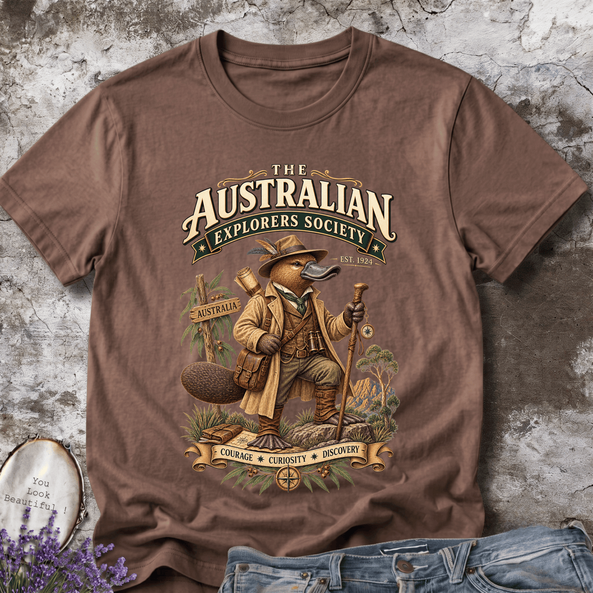 Australian Explorer Platypus Tee – Est. 1924