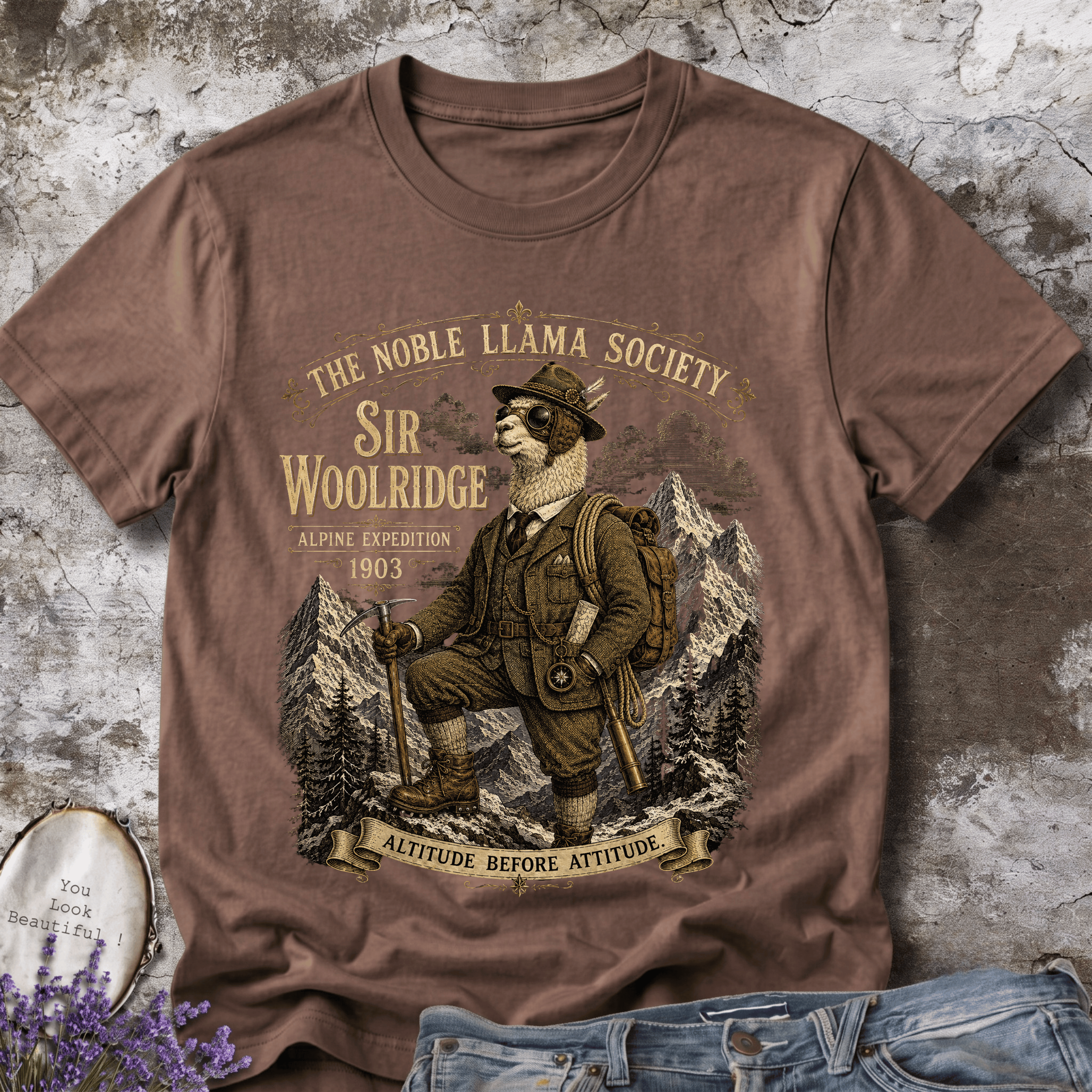 Sir Woolridge Alpine Expedition 1903 Tee