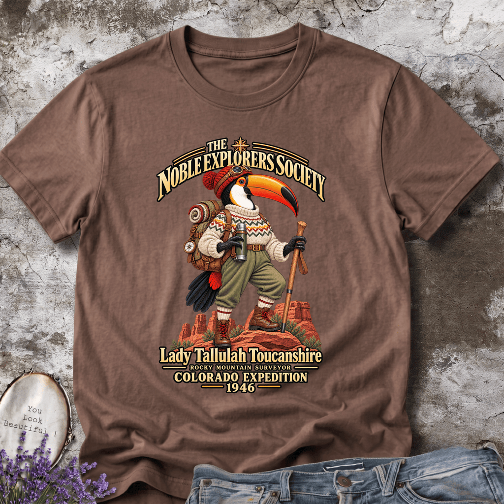 Lady Tallulah Toucan – Colorado Expedition Tee