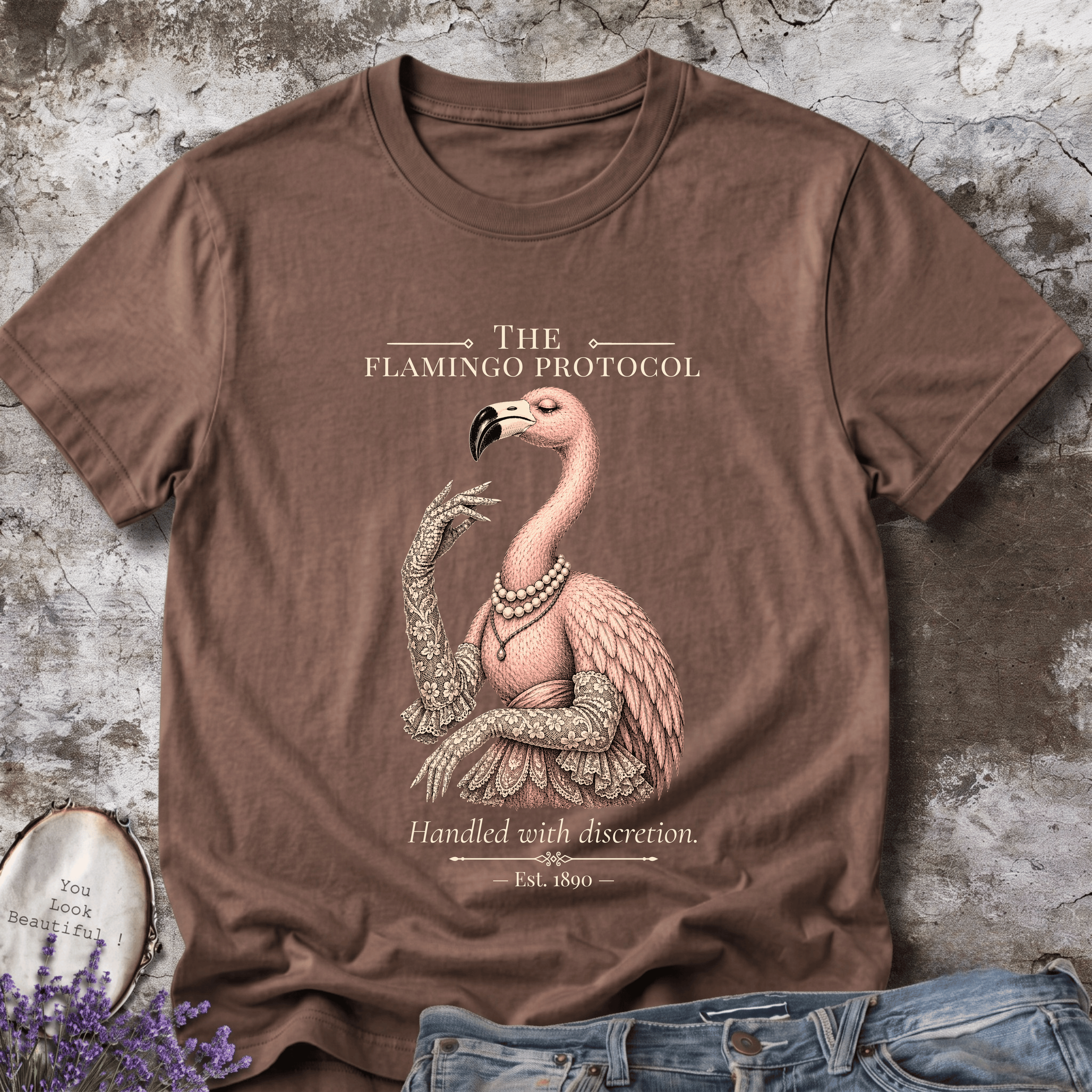 The Flamingo Protocol Tee | Est. 1890