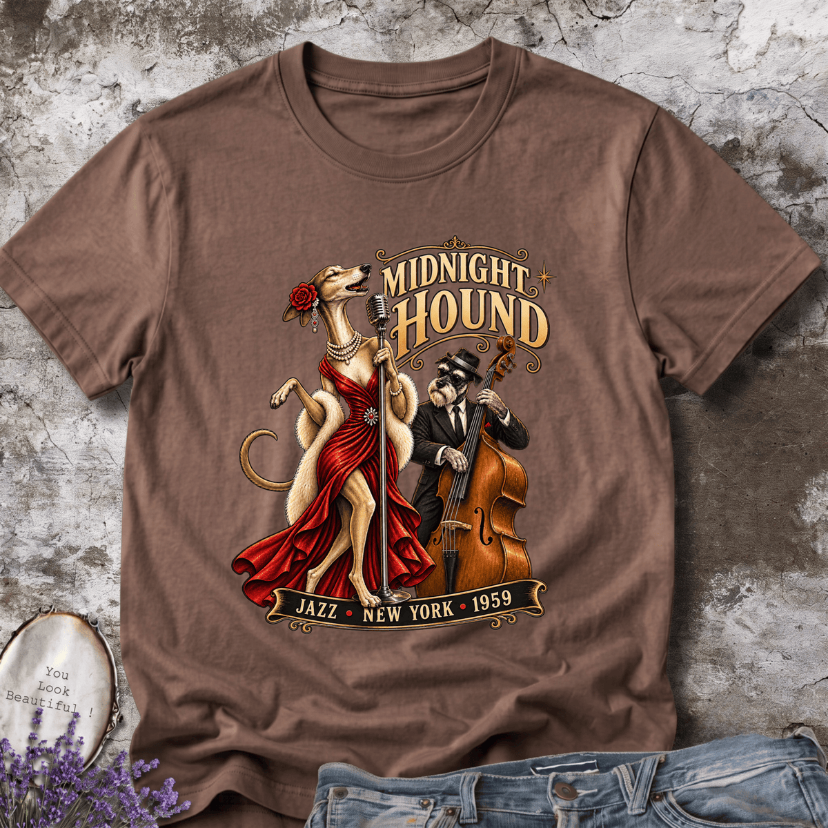 Midnight Hound Jazz Tee