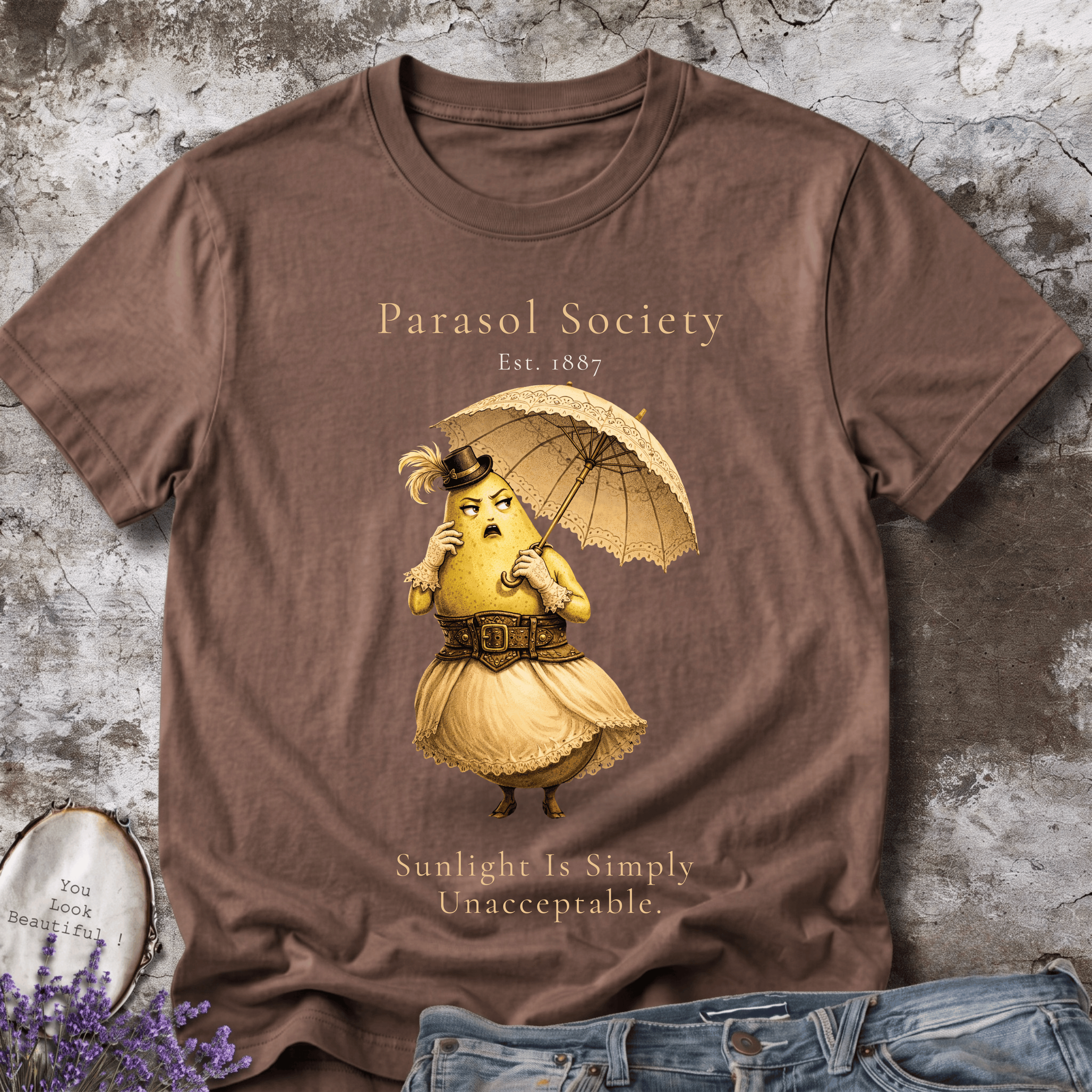Parasol Society 1887 – Victorian Pear Graphic Tee