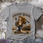 Country Beagle | Rustic Farm Dog Graphic Tee