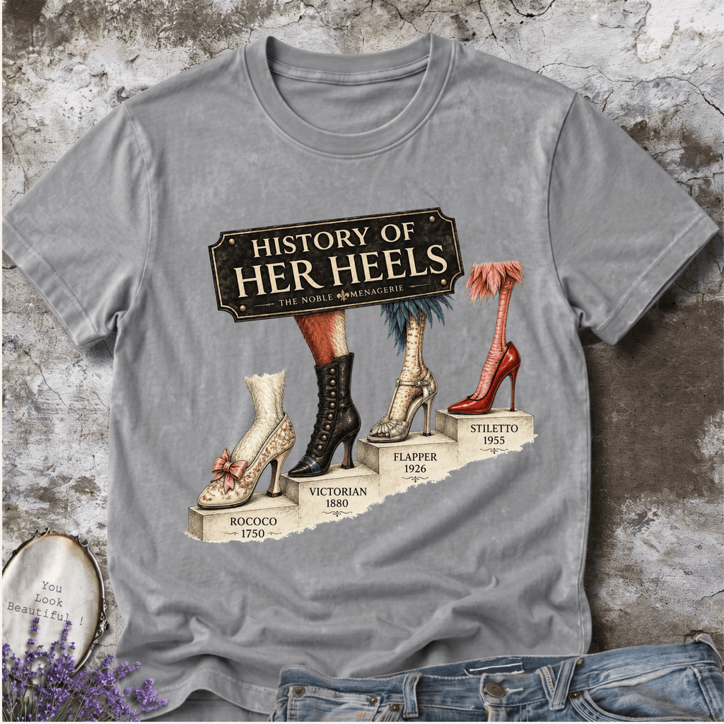 History of Heels Her Heels Tee