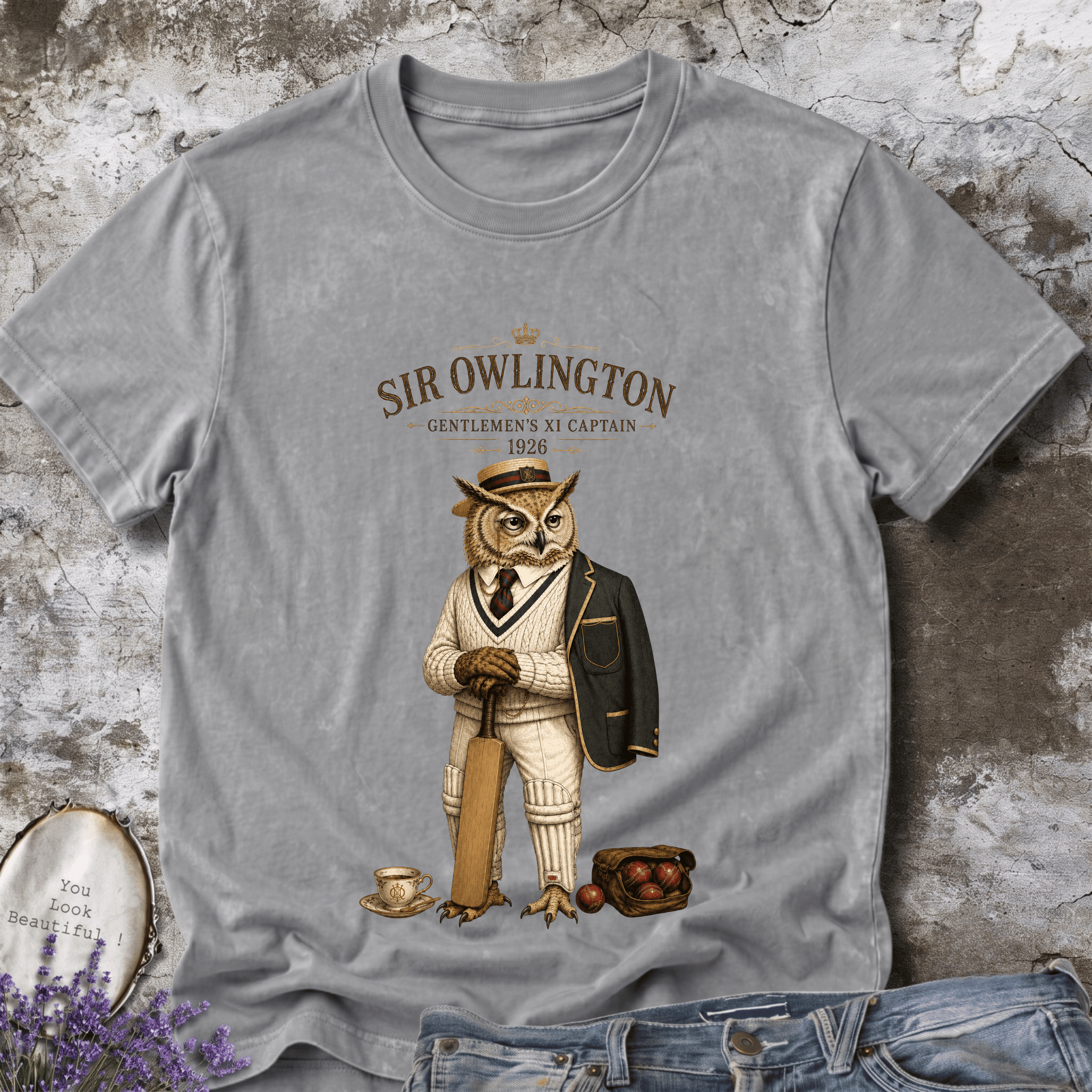 Sir Owlington – Gentlemen's XI Captain Tee