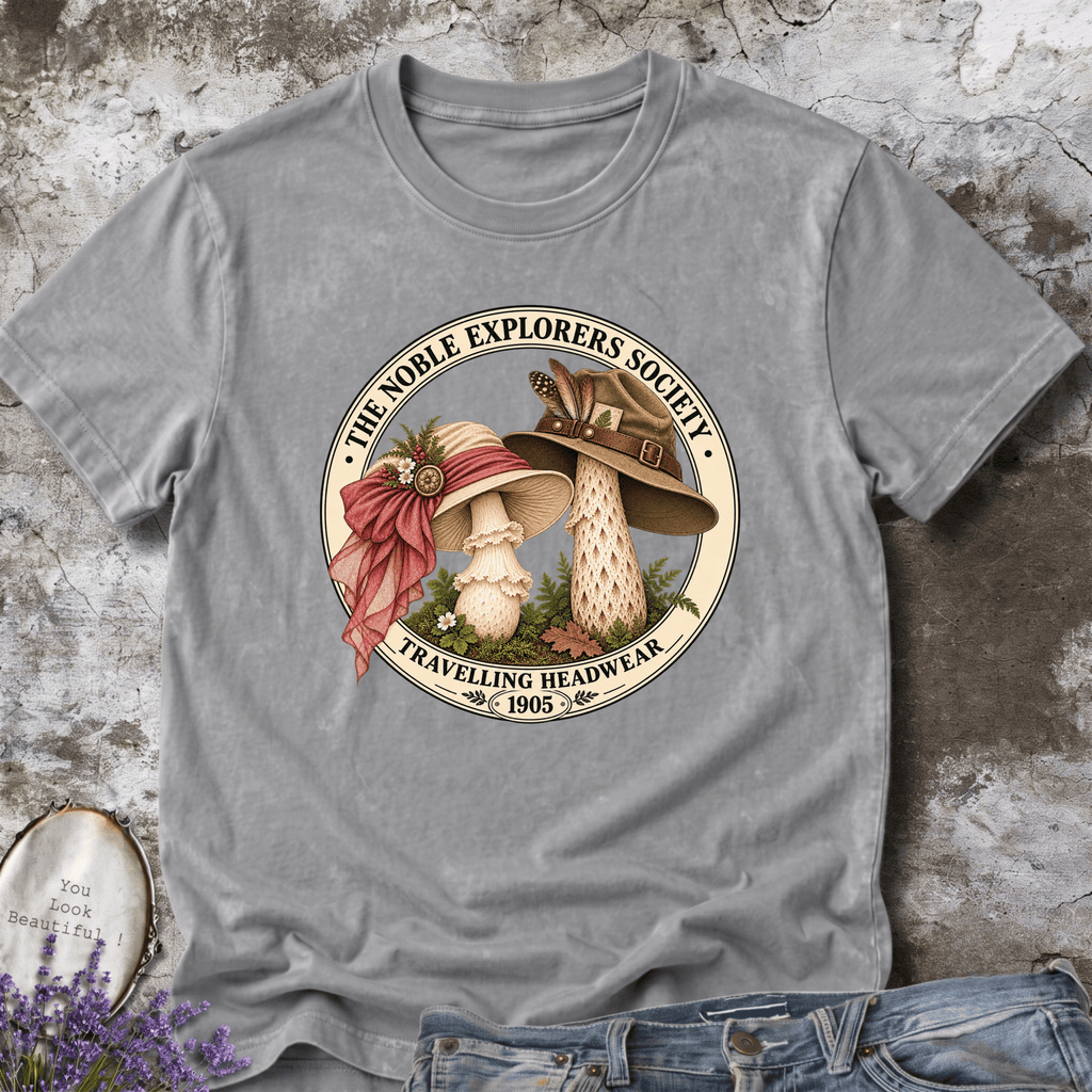 1905 Travelling Headwear Mushroom Tee