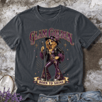 Glam Golden – Elegant Golden Retriever Vintage Tee