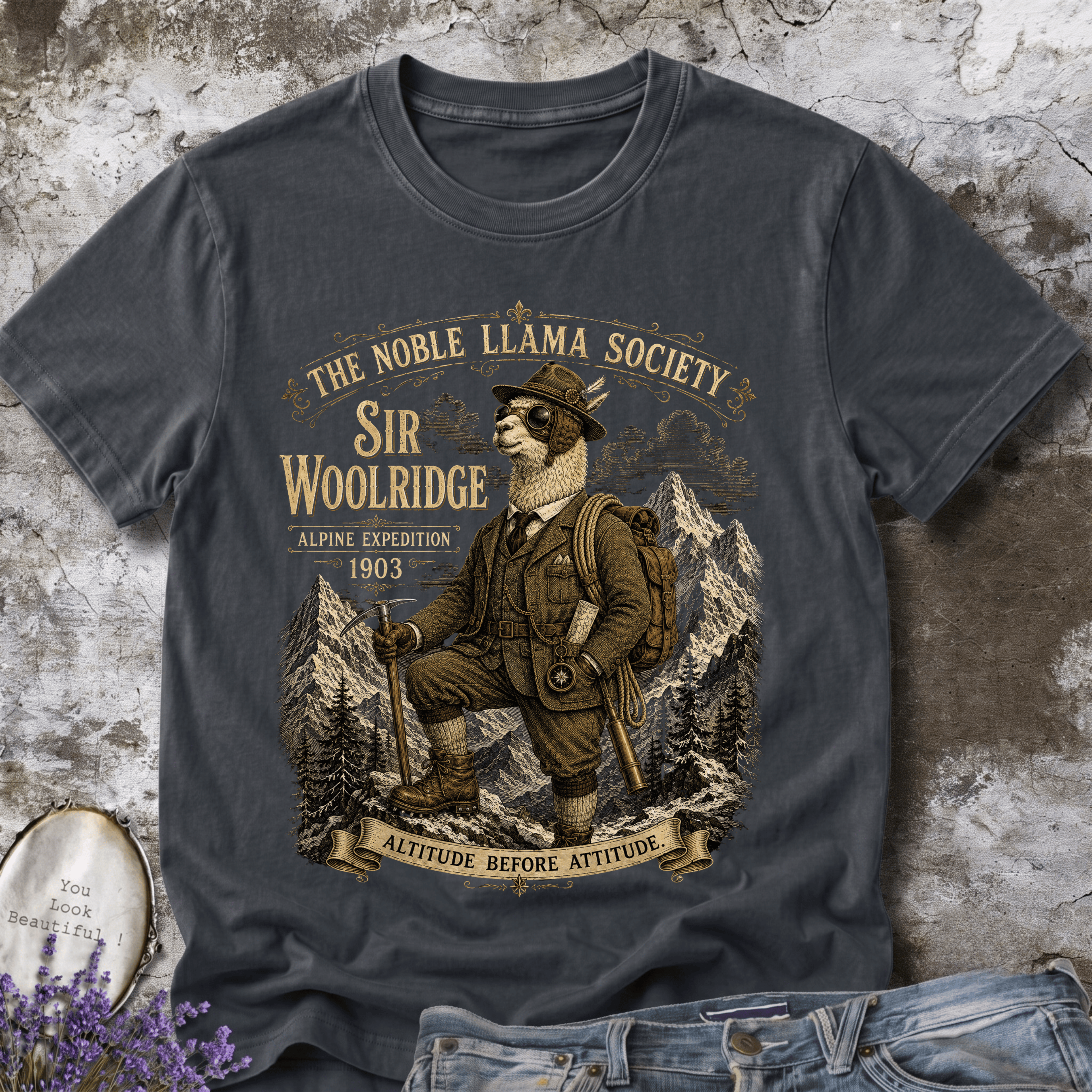 Sir Woolridge Alpine Expedition 1903 Tee