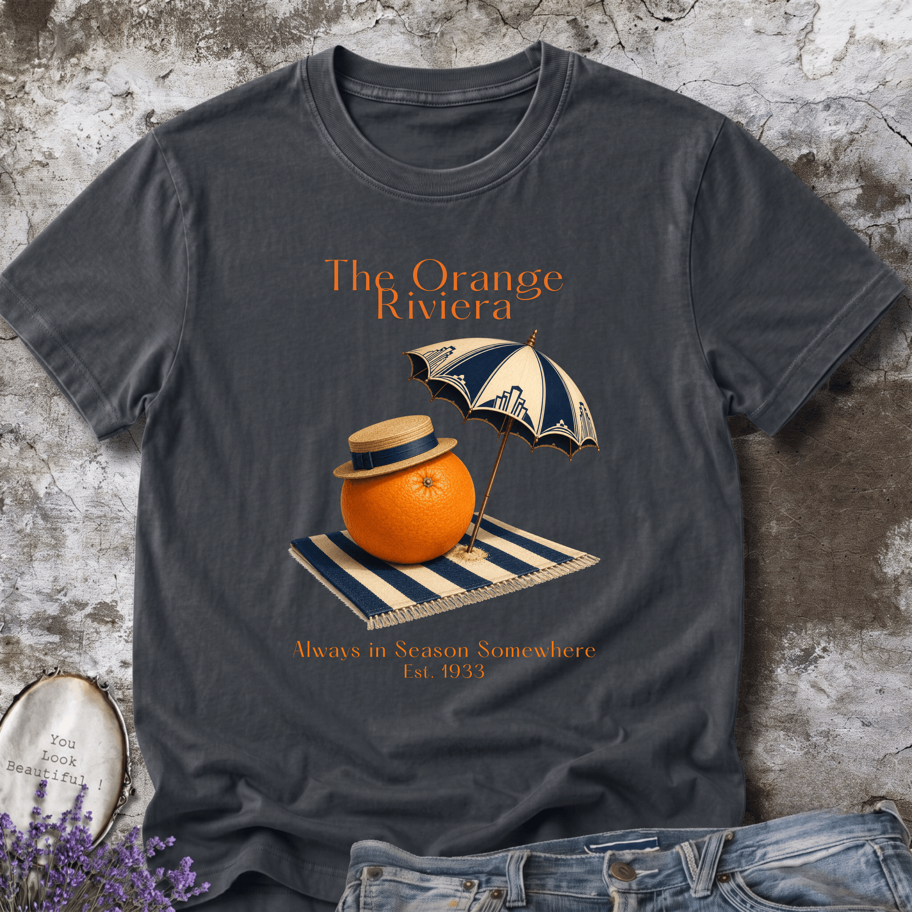 The Orange Riviera Tee