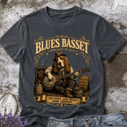 Blues Basset – Vintage Delta Blues Dog Tee
