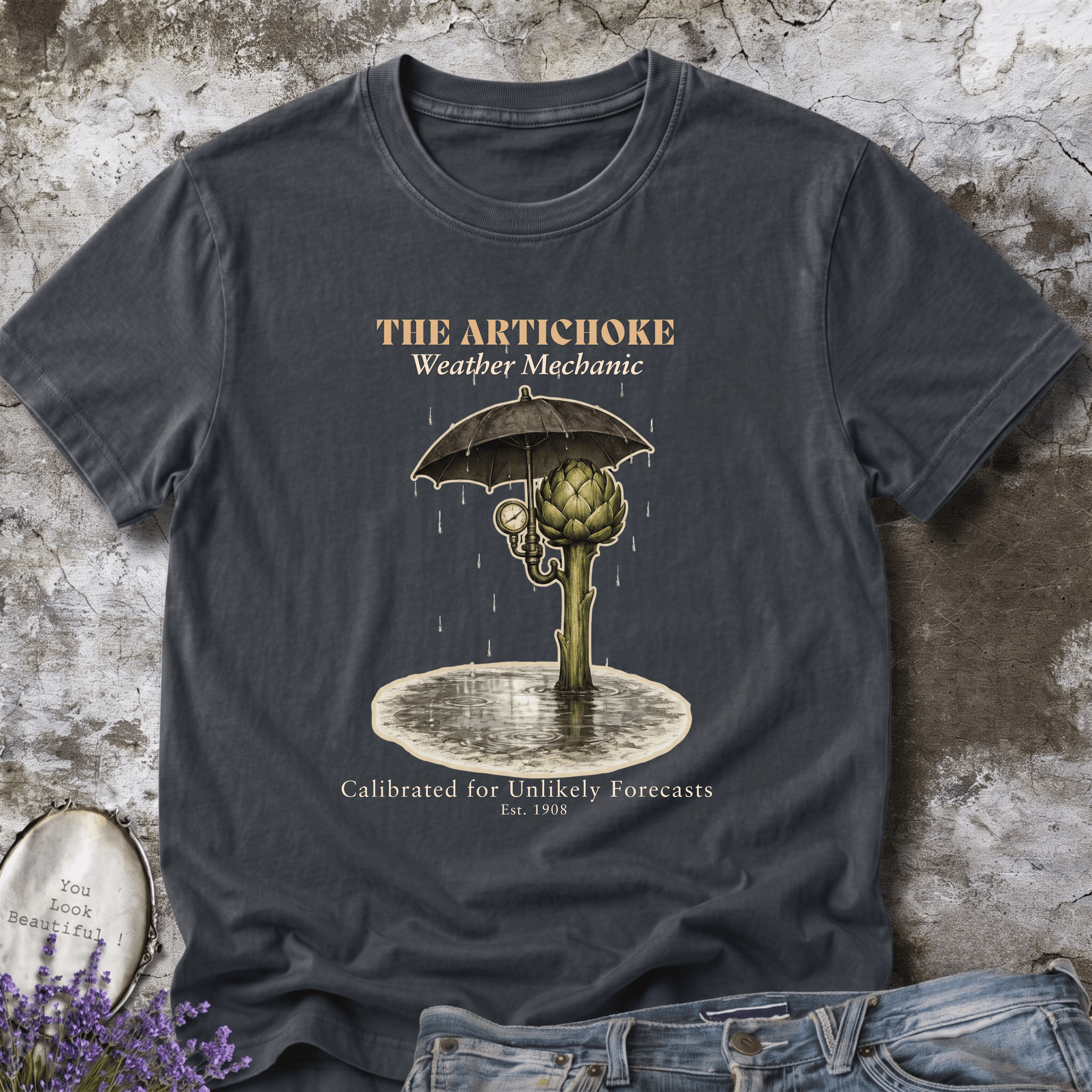 The Artichoke Weather Mechanic Tee