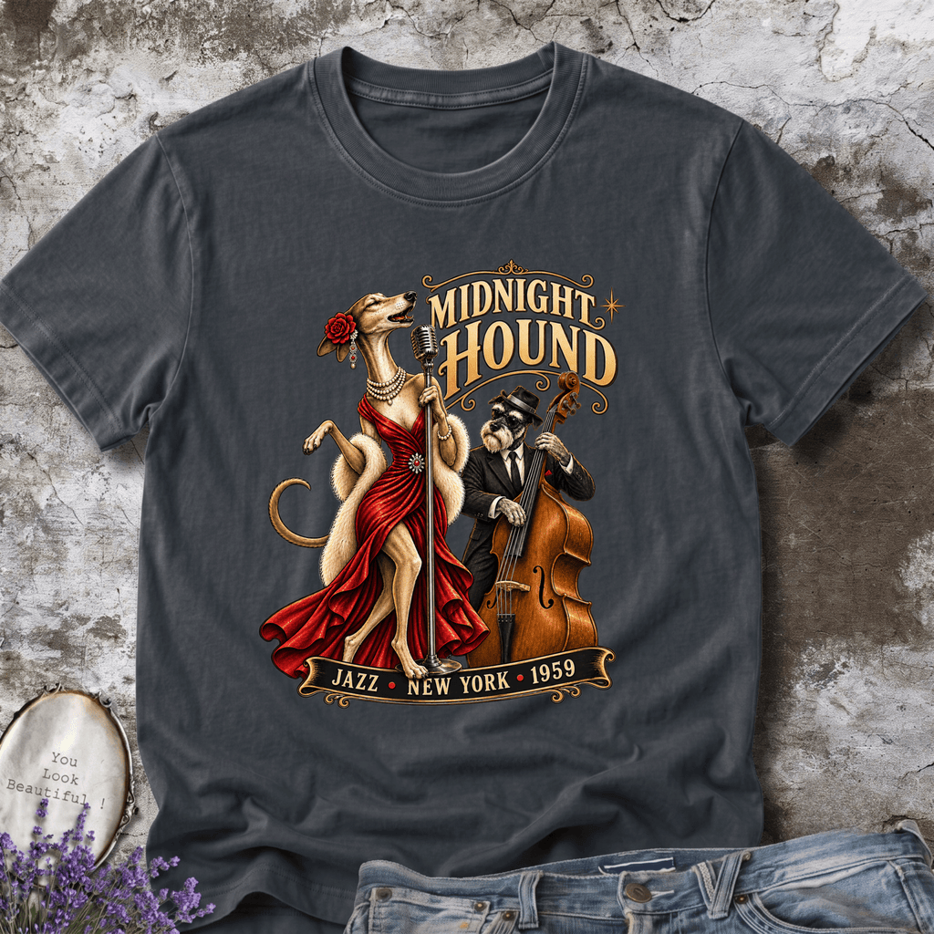 Midnight Hound Jazz Tee