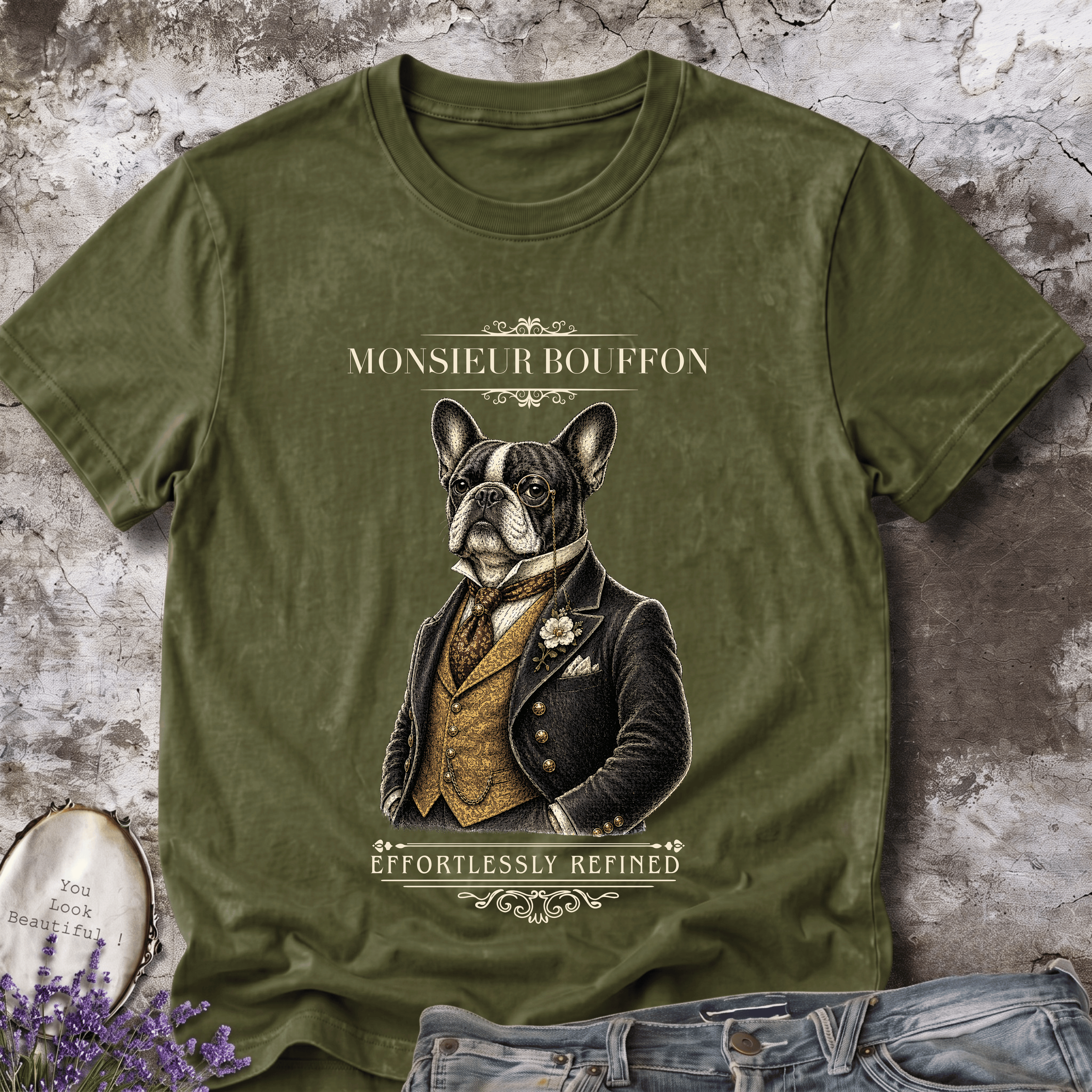 Monsieur Bouffon Tee | Effortlessly Refined