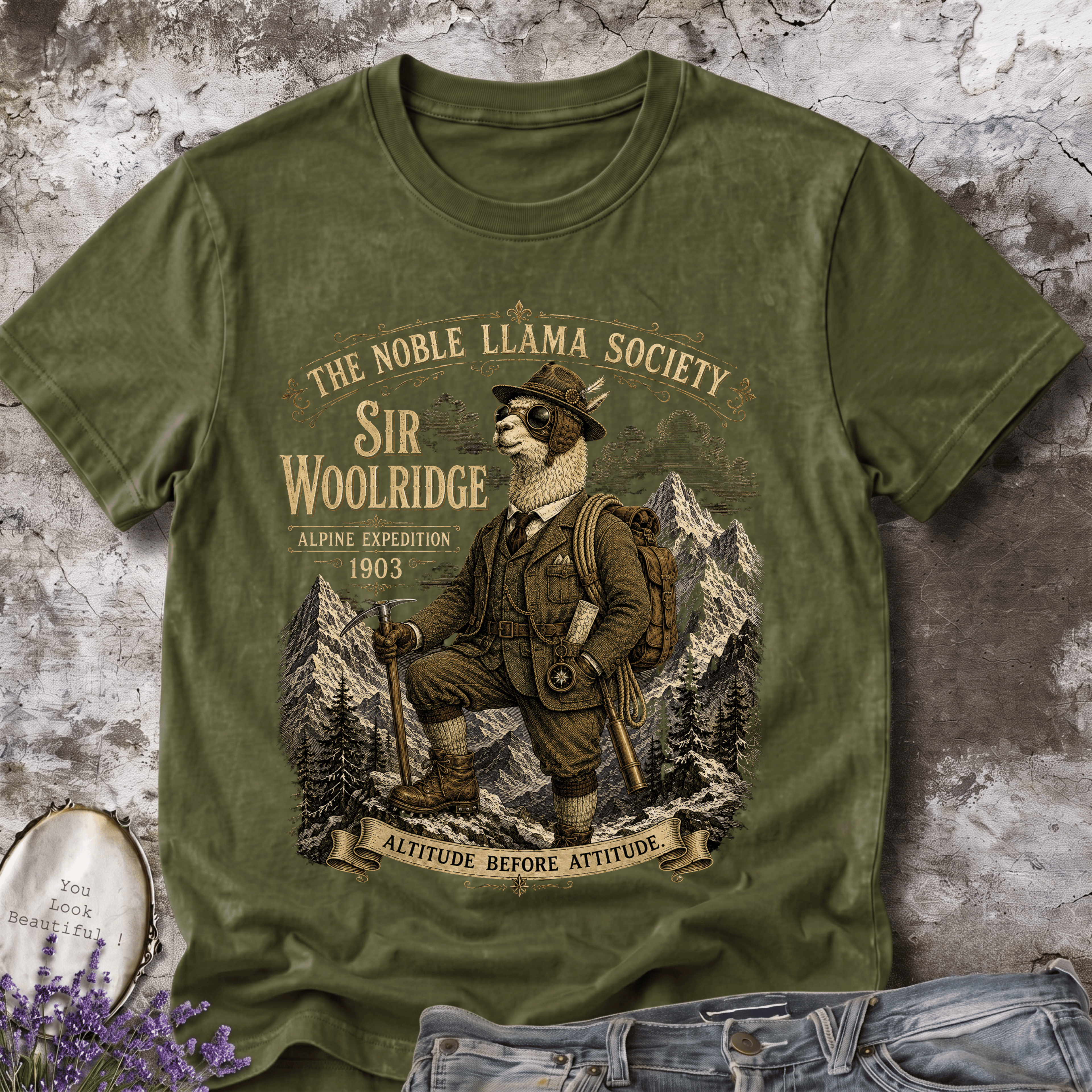 Sir Woolridge Alpine Expedition 1903 Tee