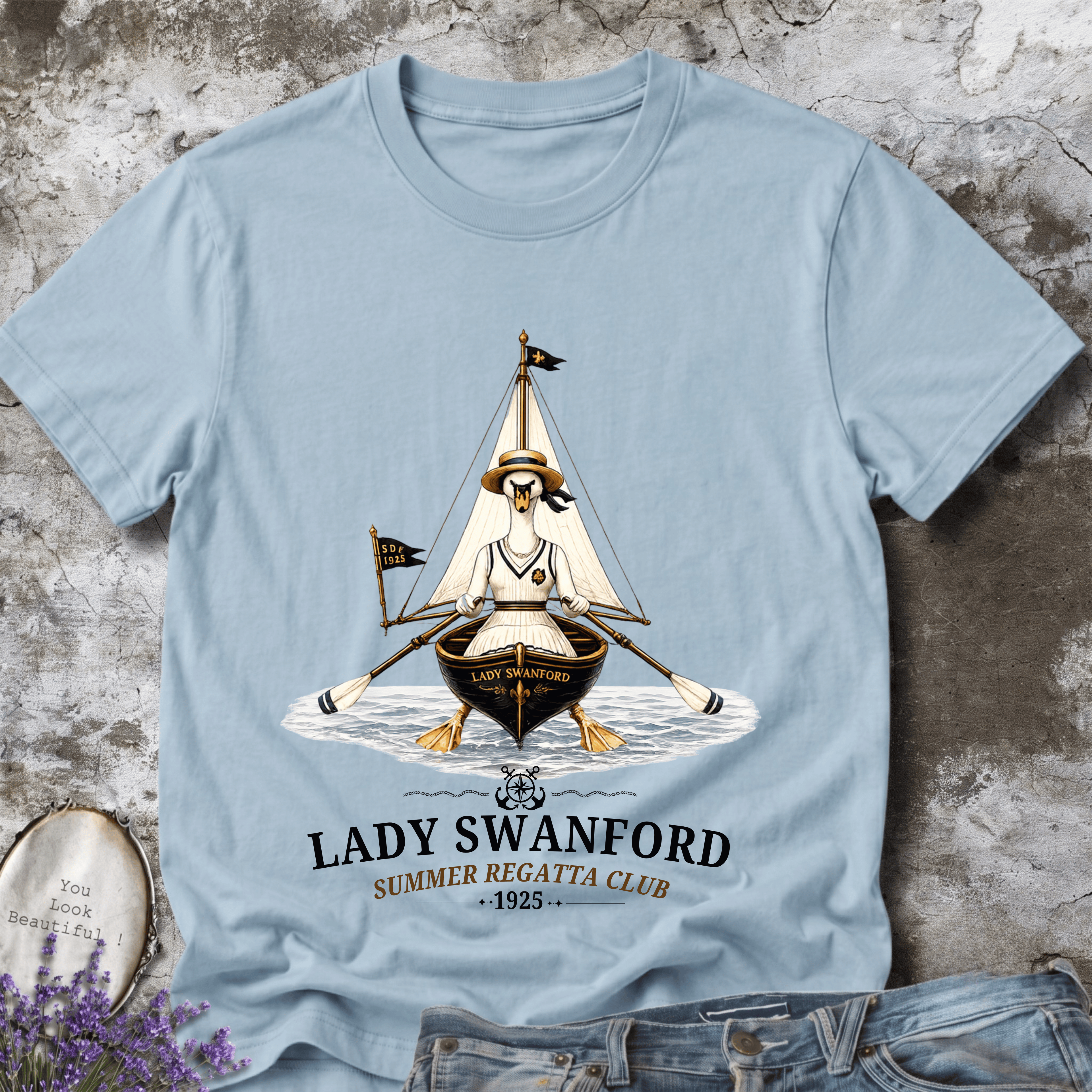 Lady Swanford Tee | Summer Regatta Club 1925