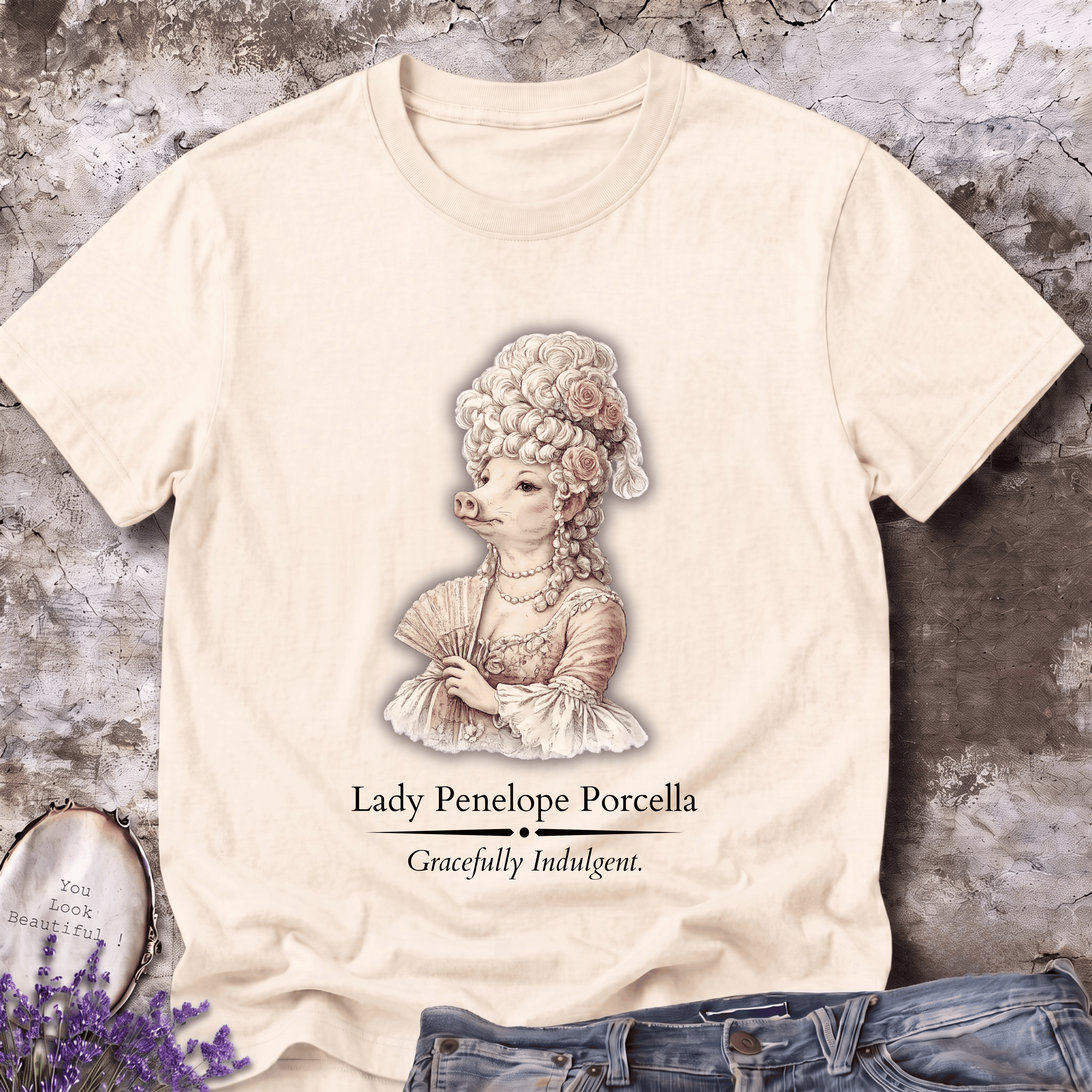 Lady Penelope Porcine Tee