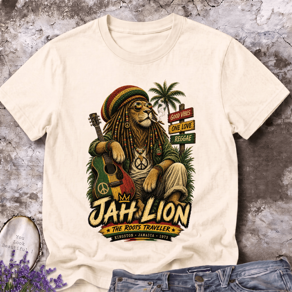Jah Lion – The Roots Traveler Reggae Tee