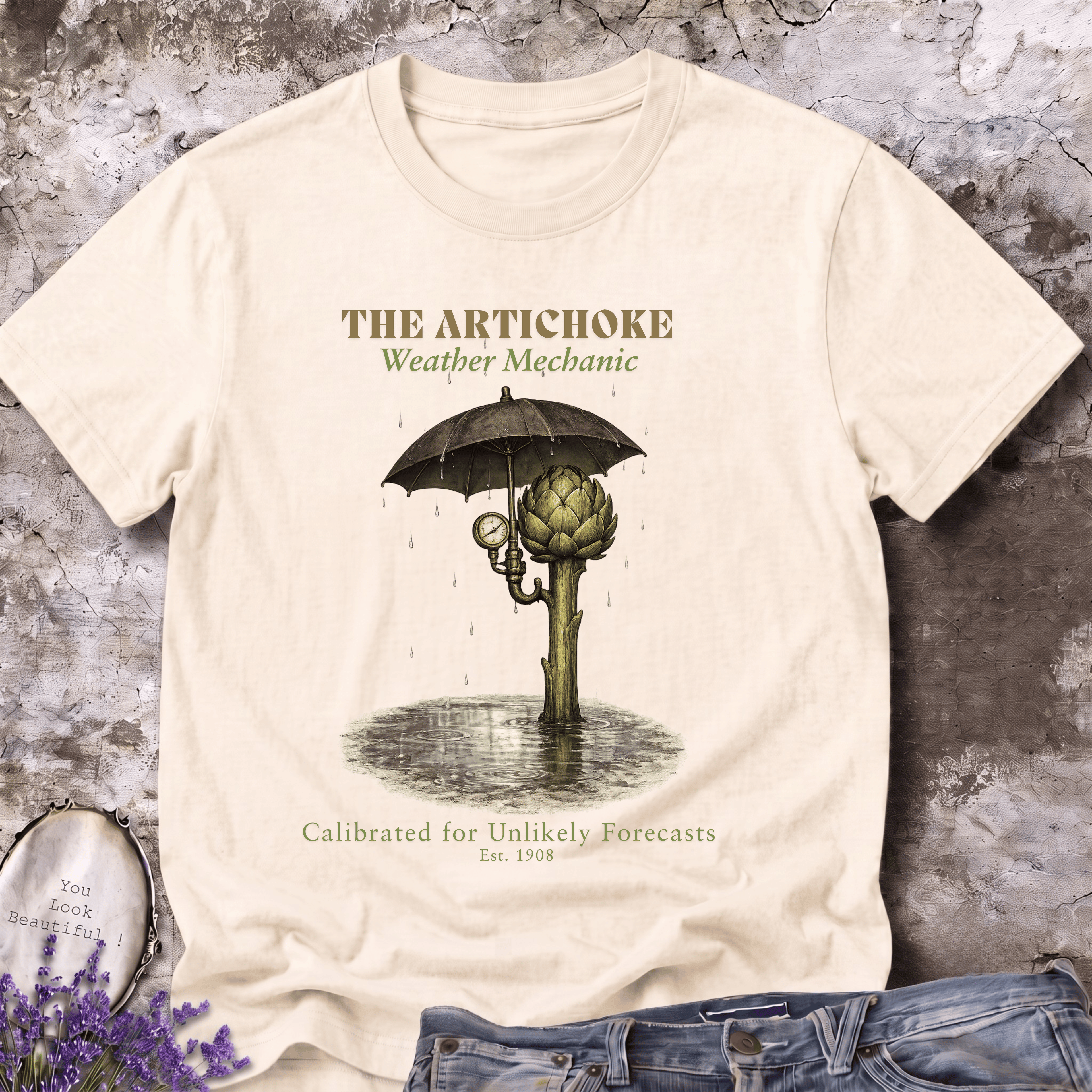 The Artichoke Weather Mechanic Tee