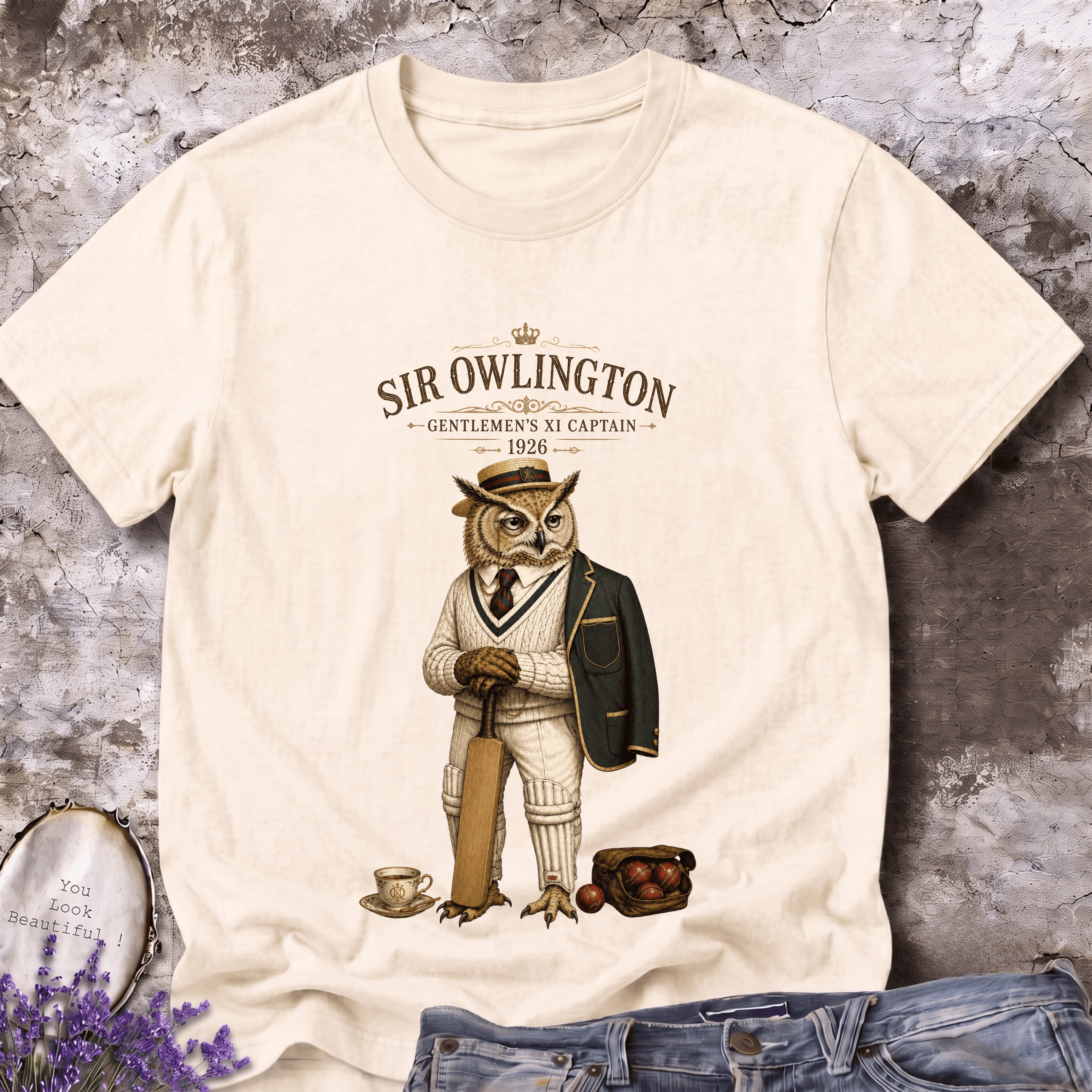 Sir Owlington – Gentlemen's XI Captain Tee