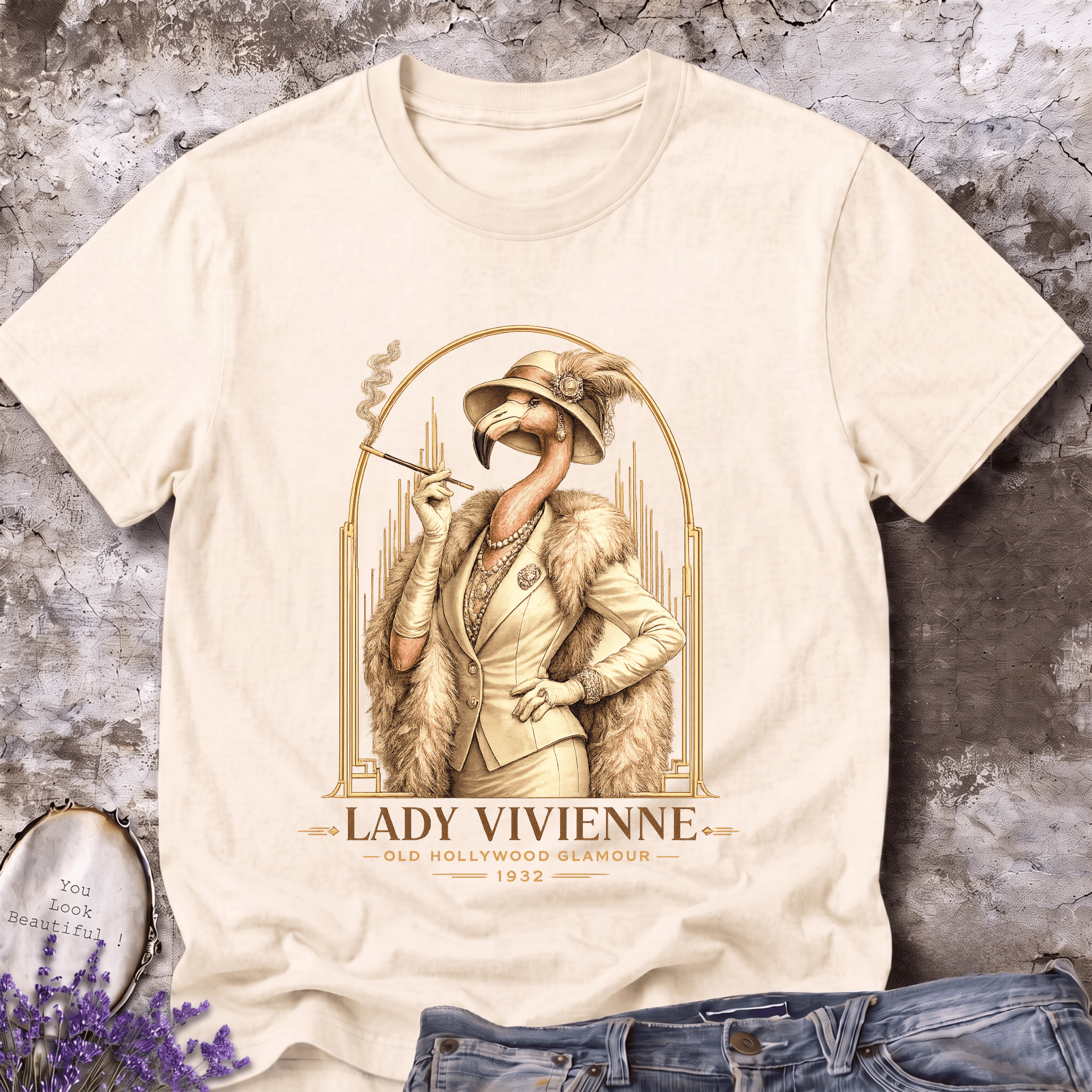 Lady Vivienne Luxe Tee