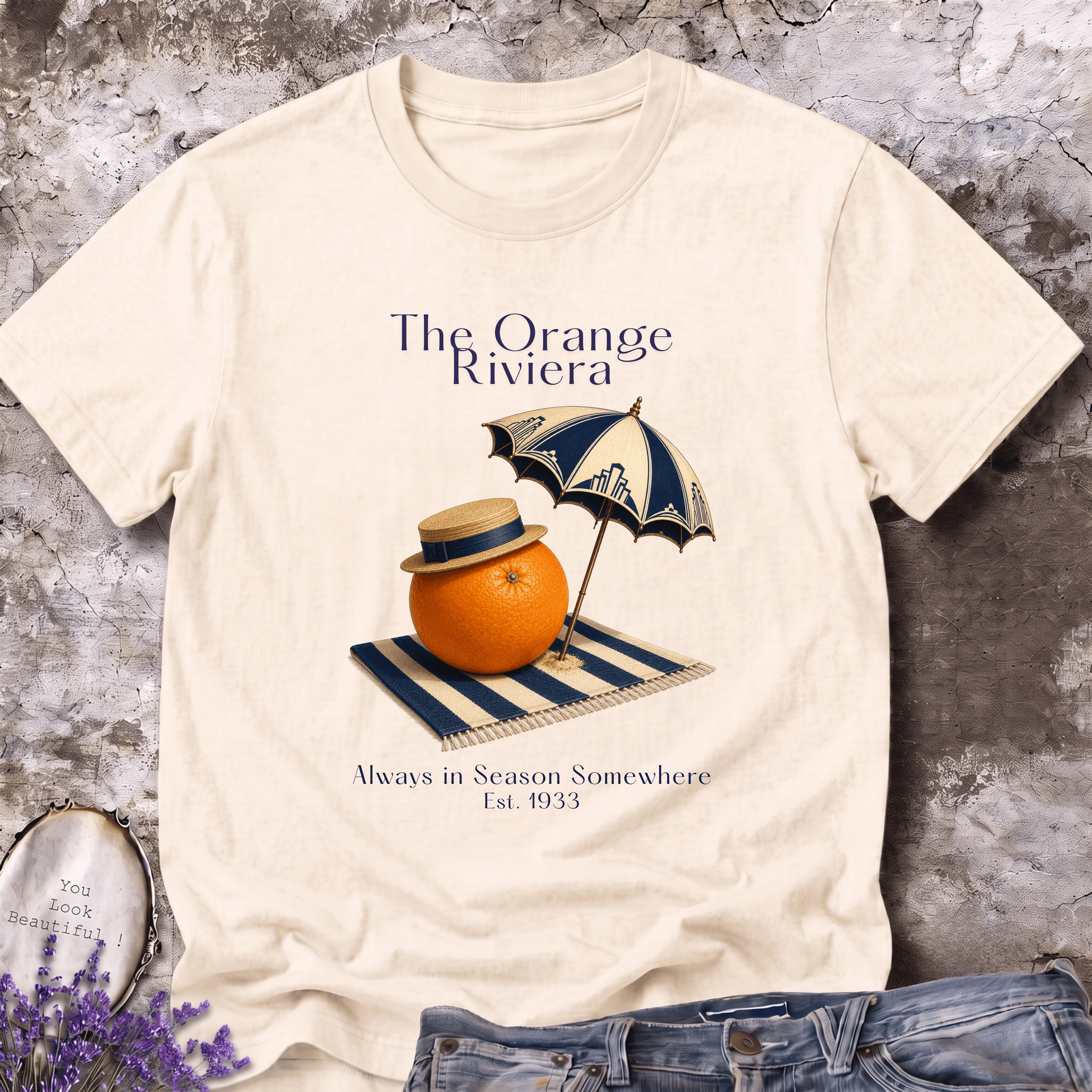 The Orange Riviera Tee