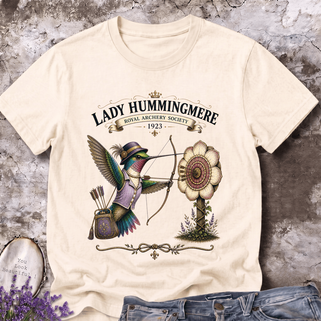 Lady Hummingmere – Vintage Royal Archery Society Tee