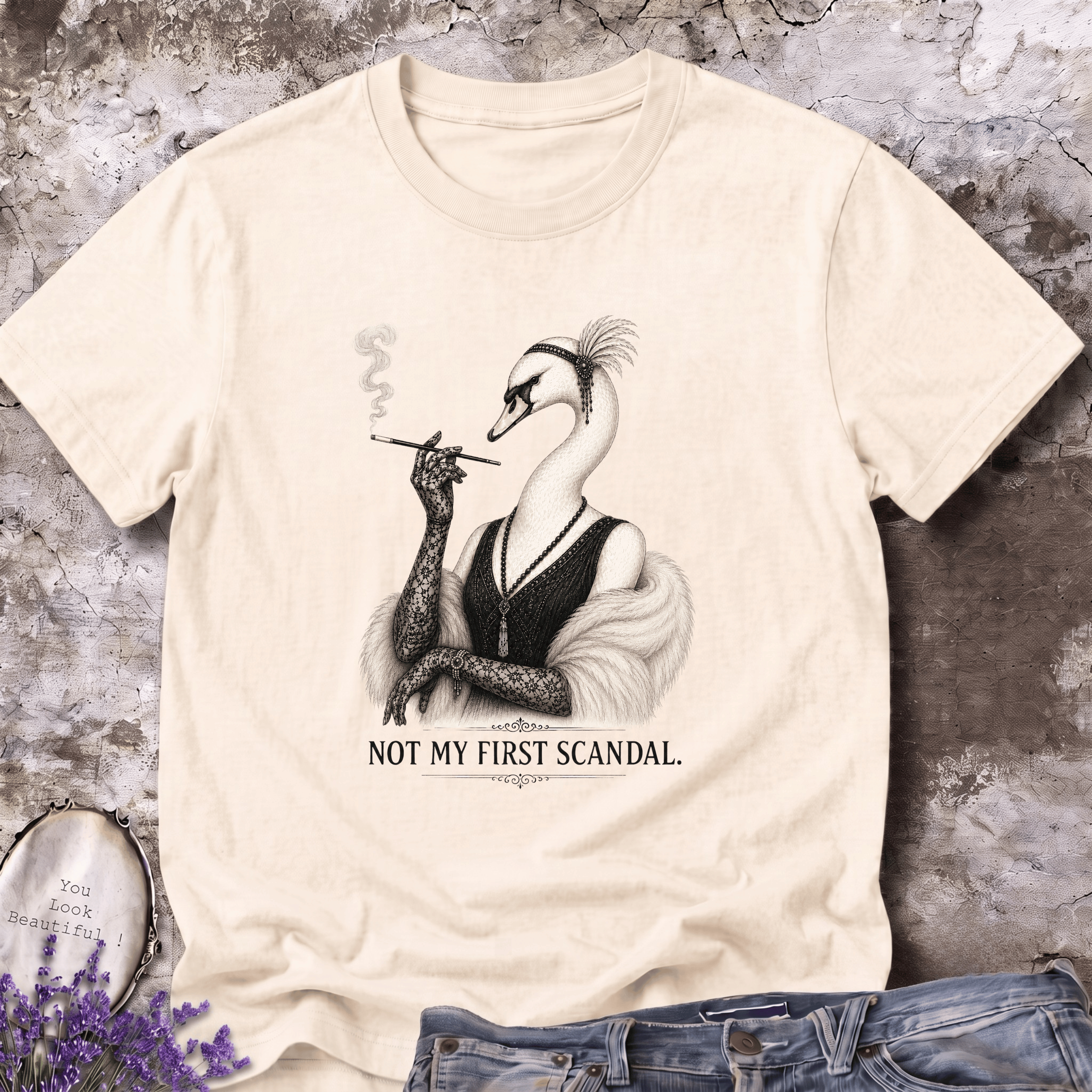 Not My First Scandal Tee | Swan Collection