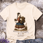 Bolivian Highlands Explorer Llama – Vintage Adventure Graphic Tee