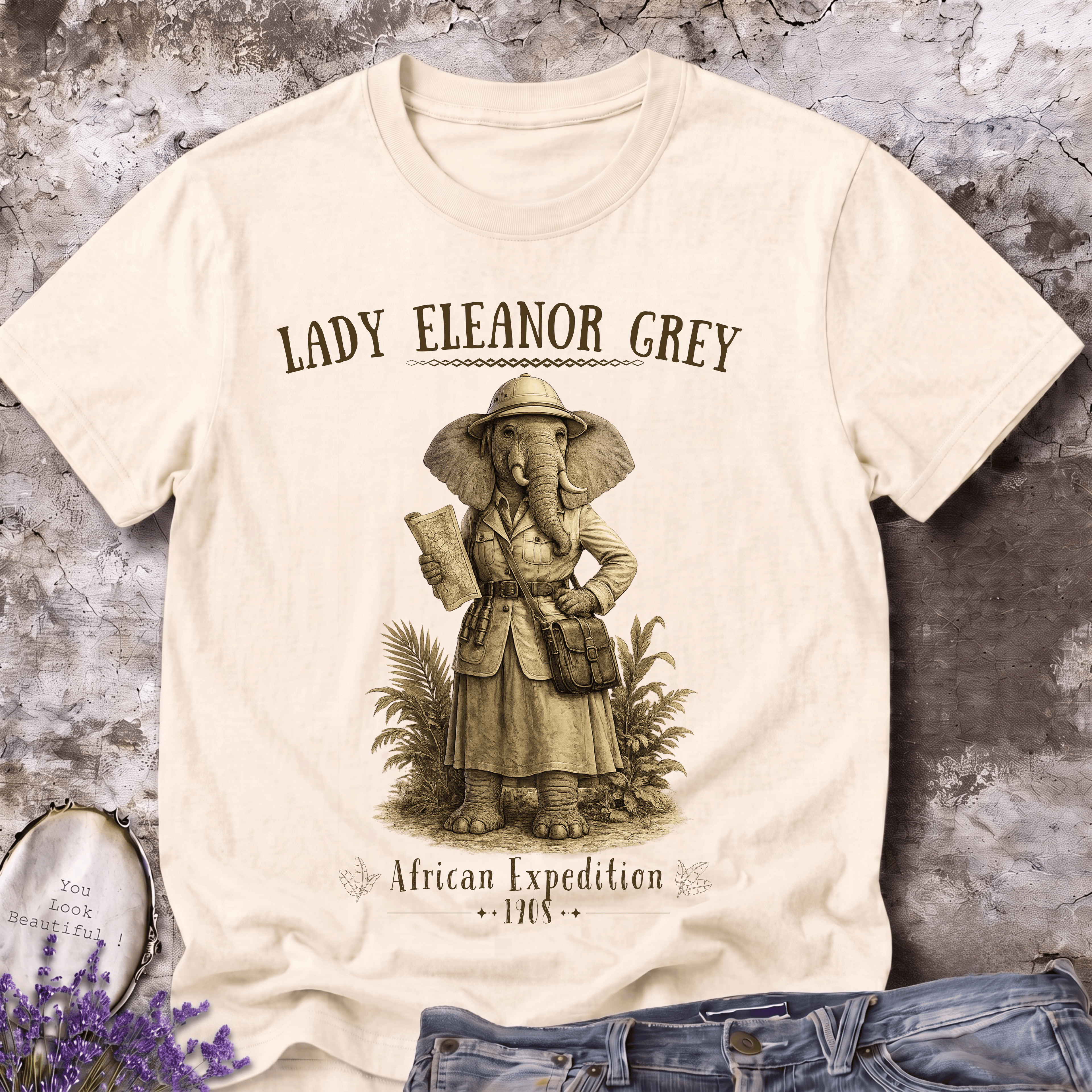 Lady Eleanor Grey - African Expedition 1908 Tee