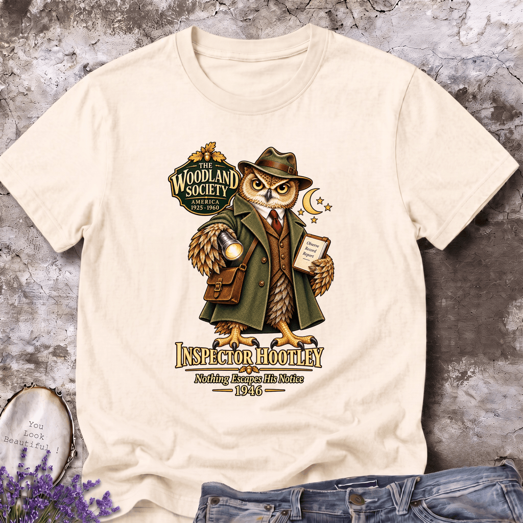 Inspector Hootley Owl Tee