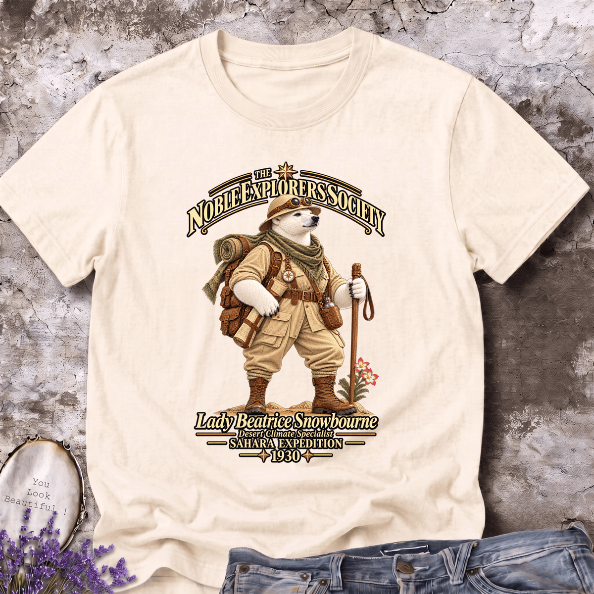 Lady Beatrice Snowbourne – Sahara Expedition Tee