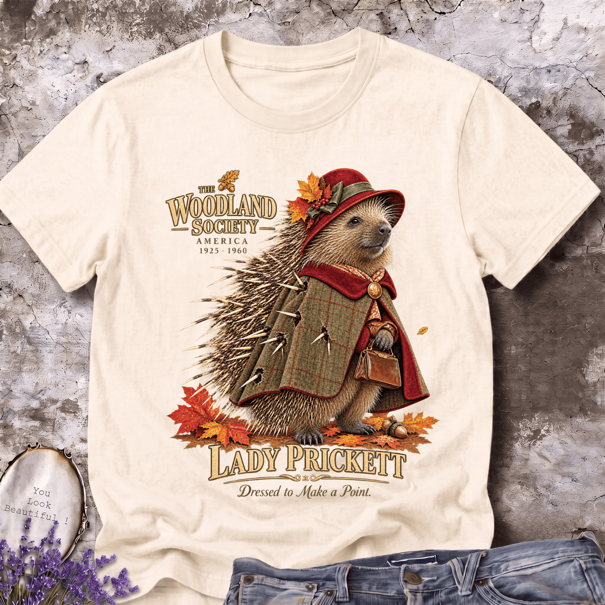 Lady Prickett Porcupine Tee