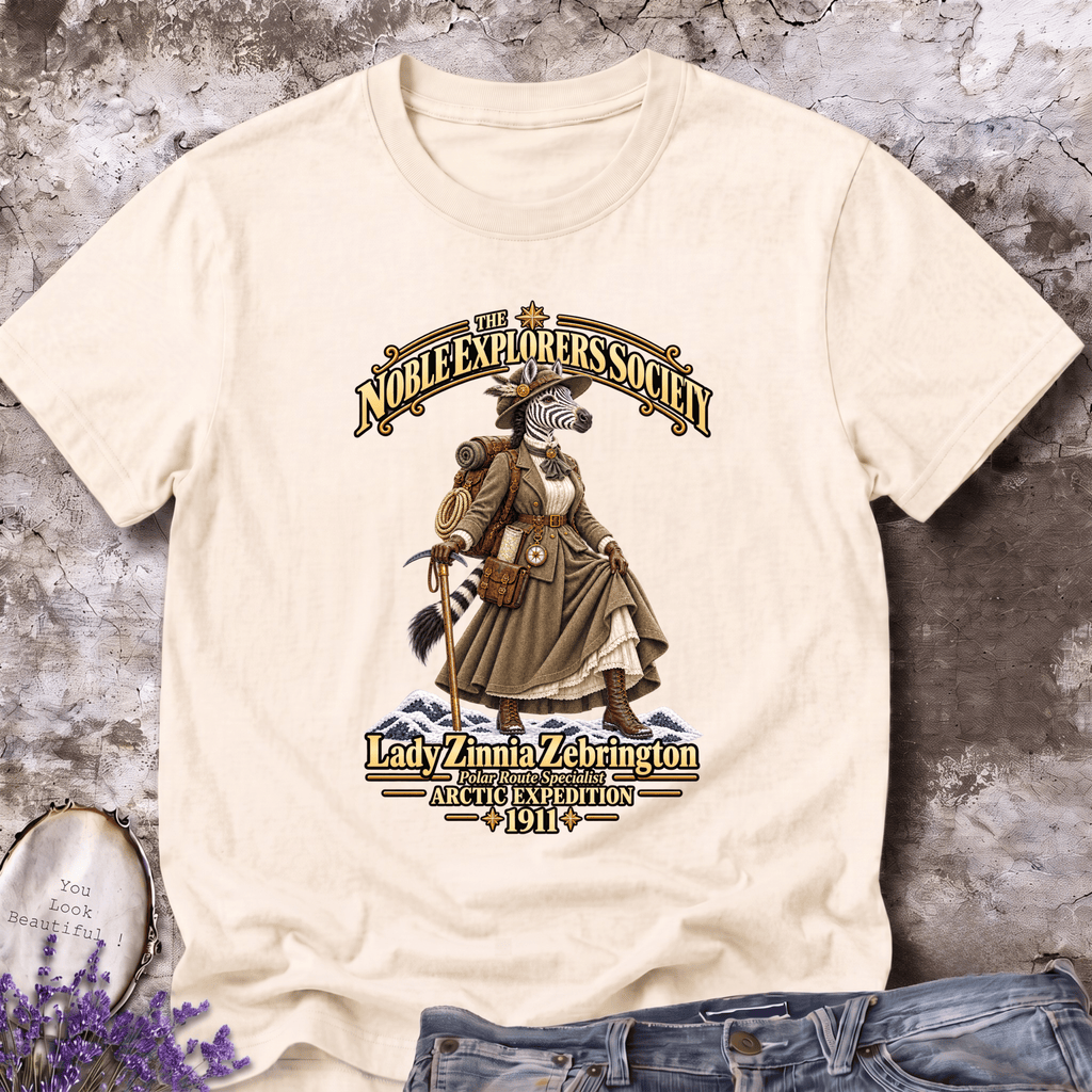 Lady Zinnia Zebrington – Arctic Expedition Tee