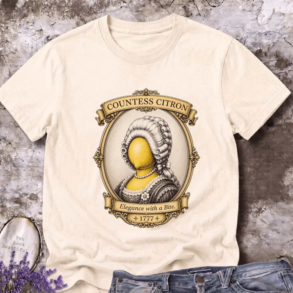 Countess Citron Vintage Graphic Tee | Est. 1777