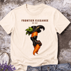 Frontier Elegance Tee | Victorian Western Carrot