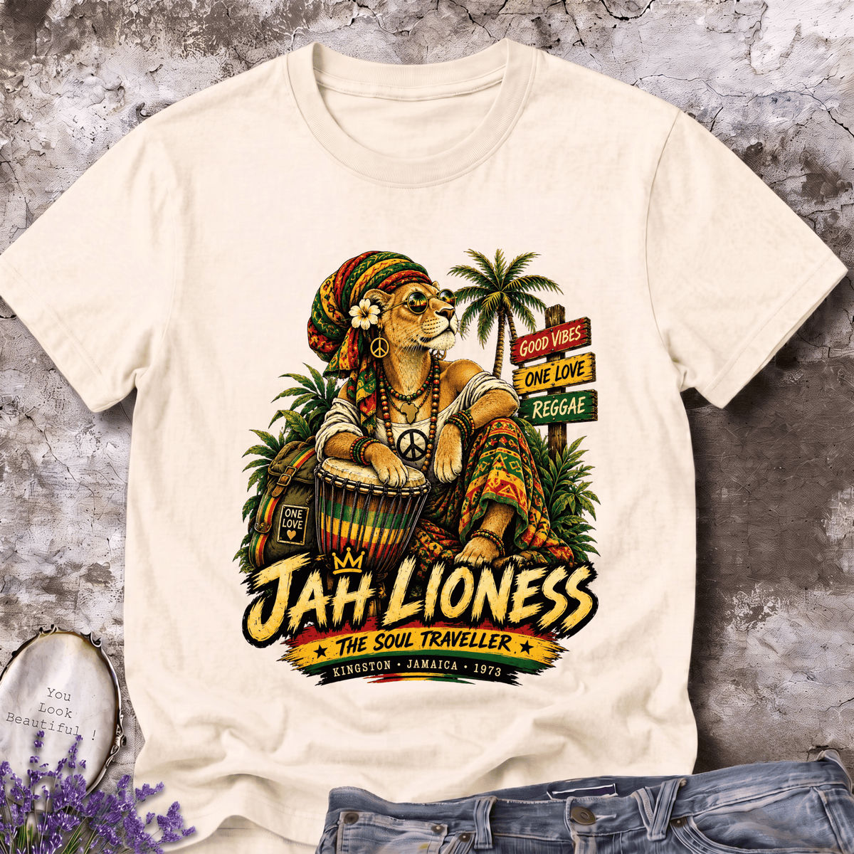 Jah Lioness Reggae Tee