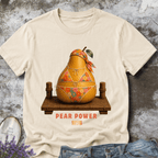Pear Power 1975 – Vintage Hippie Pear Graphic Tee