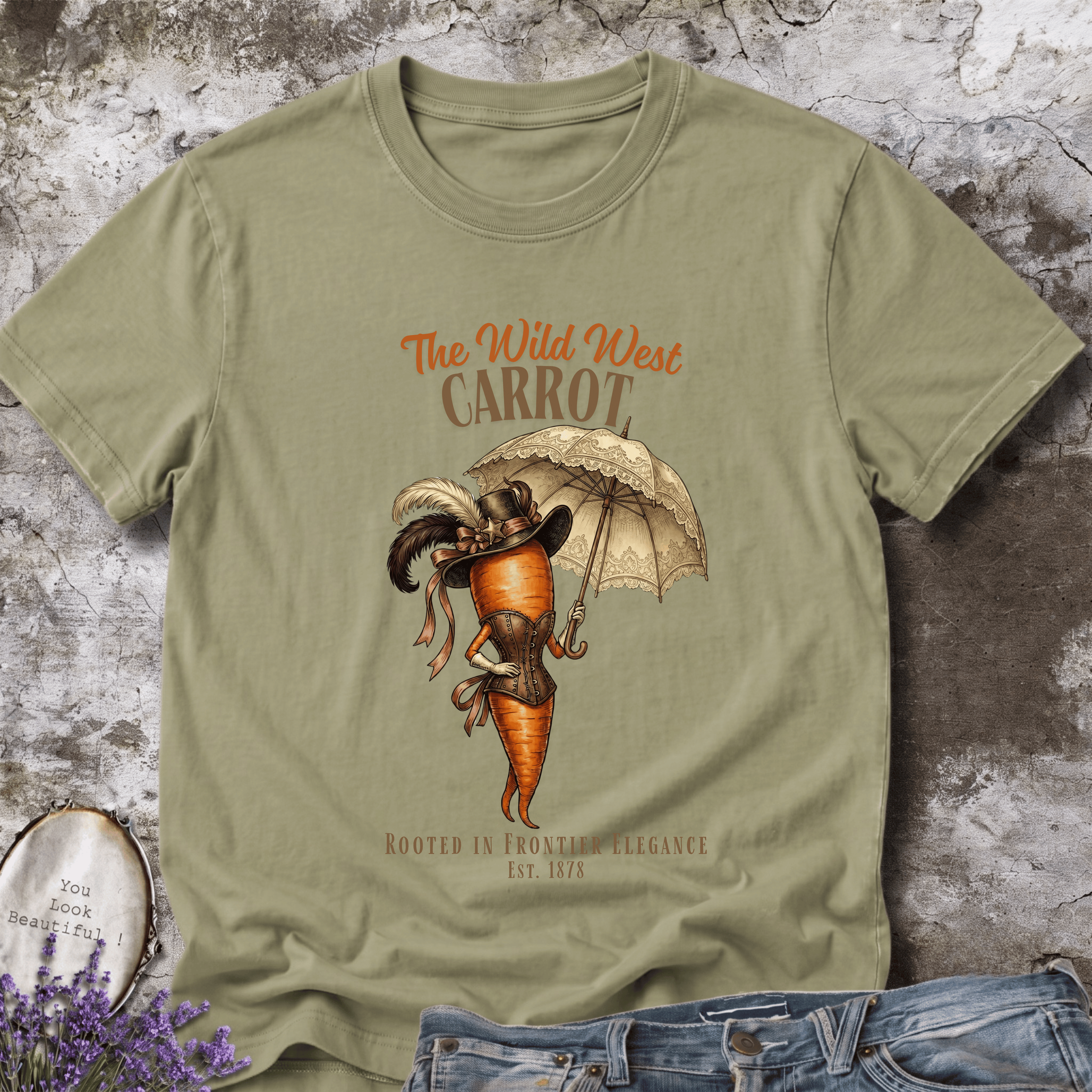 The Wild West Carrot Tee