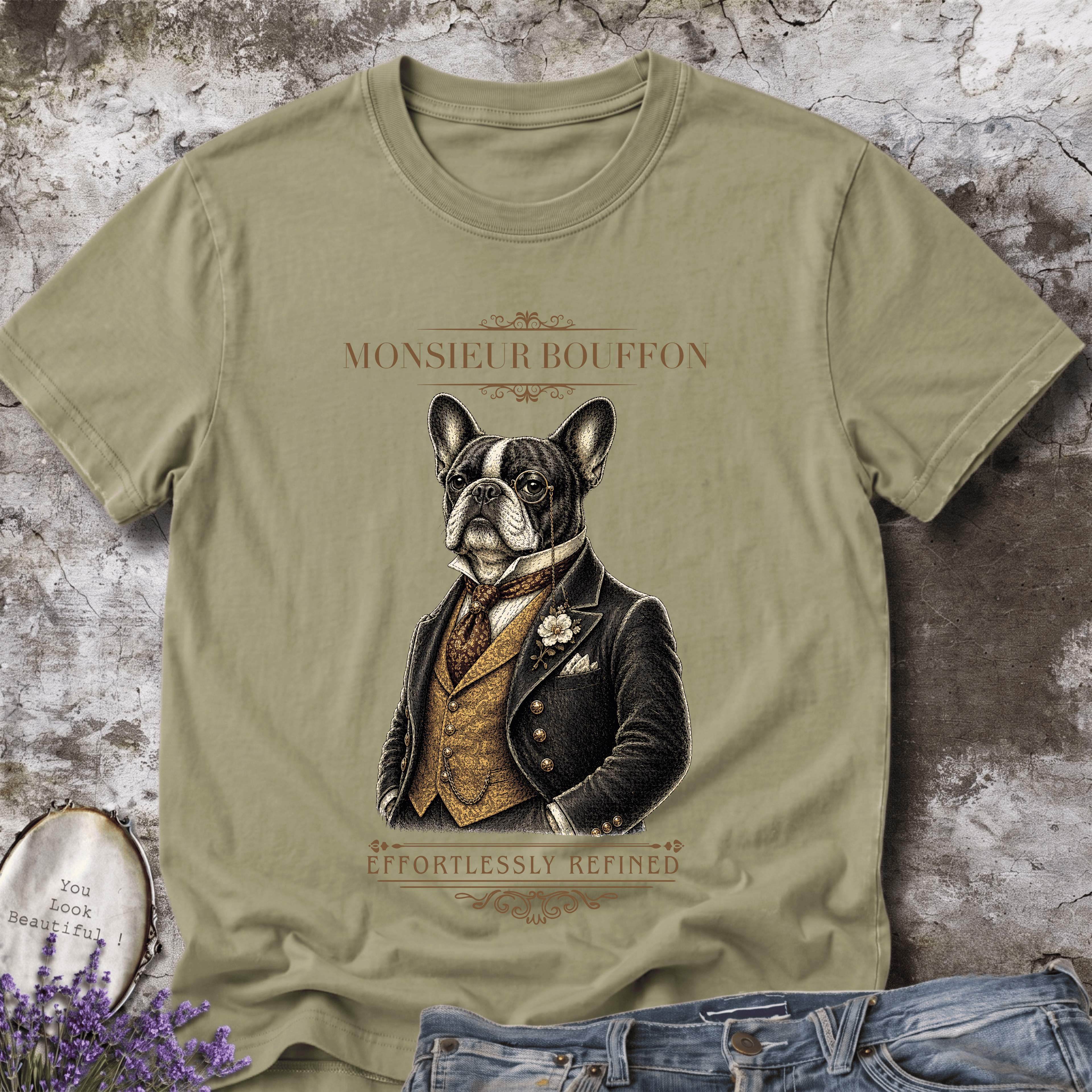 Monsieur Bouffon Tee | Effortlessly Refined